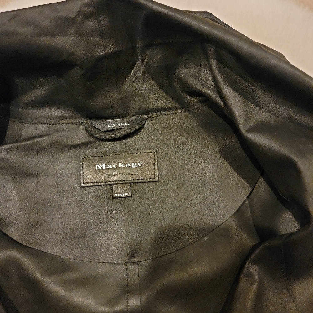 Mackage leather jacket - Picture 5 of 12